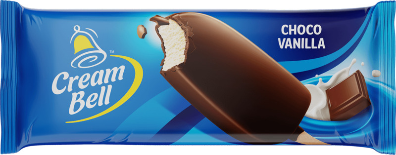 Cream Bell Choco Vanilla Ice Cream Sticks 65ml MRP 80
