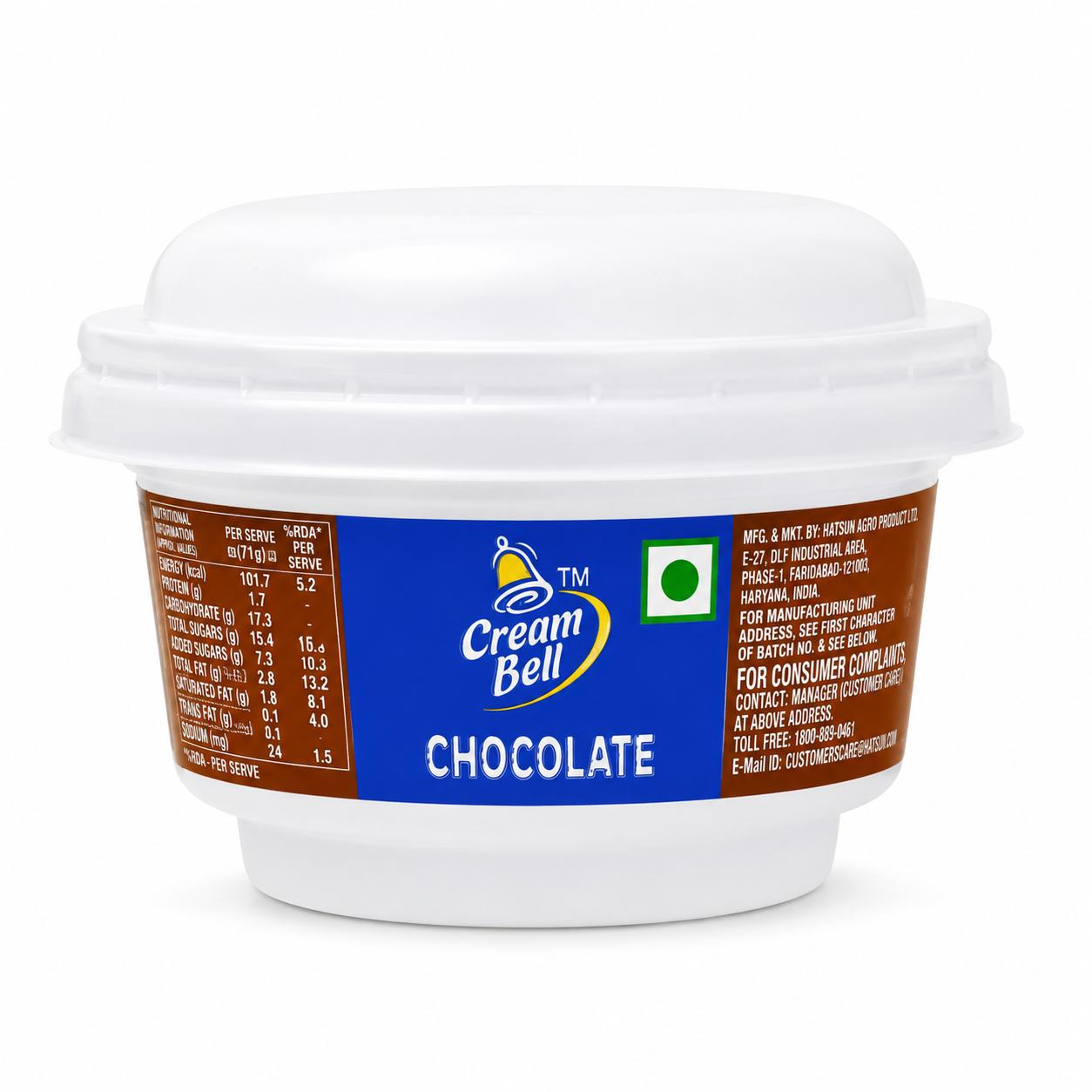Cream Bell Chocolate Ice Cream Cup 85ml MRP 80