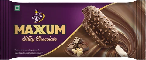 Cream Bell Maxxum Silky Chocolate Ice Cream Sticks 80ml MRP 180