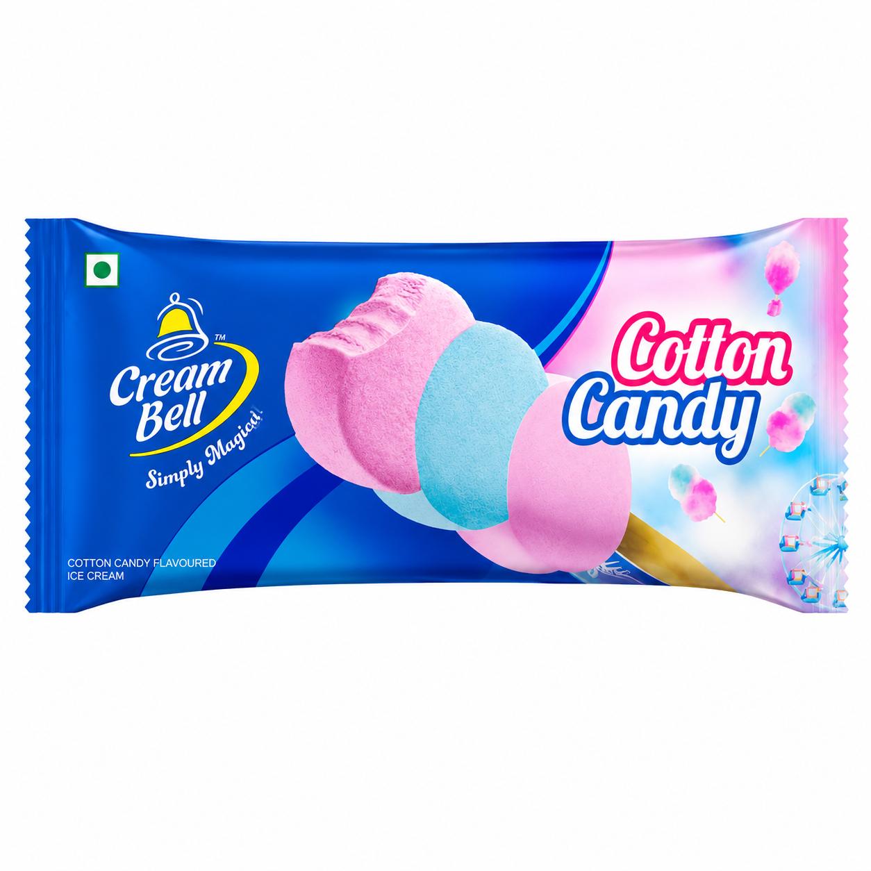 Cream Bell Cotton Candy Ice Cream Sticks 80ml MRP 100