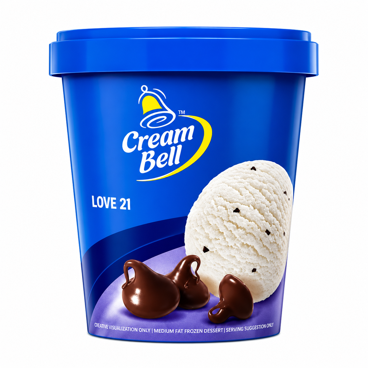 Cream Bell Love 21 Ice Cream Tub 500ml MRP 250