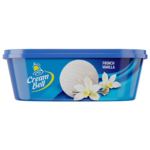 Cream Bell French Vanilla Ice Cream Tub 750ml MRP 600