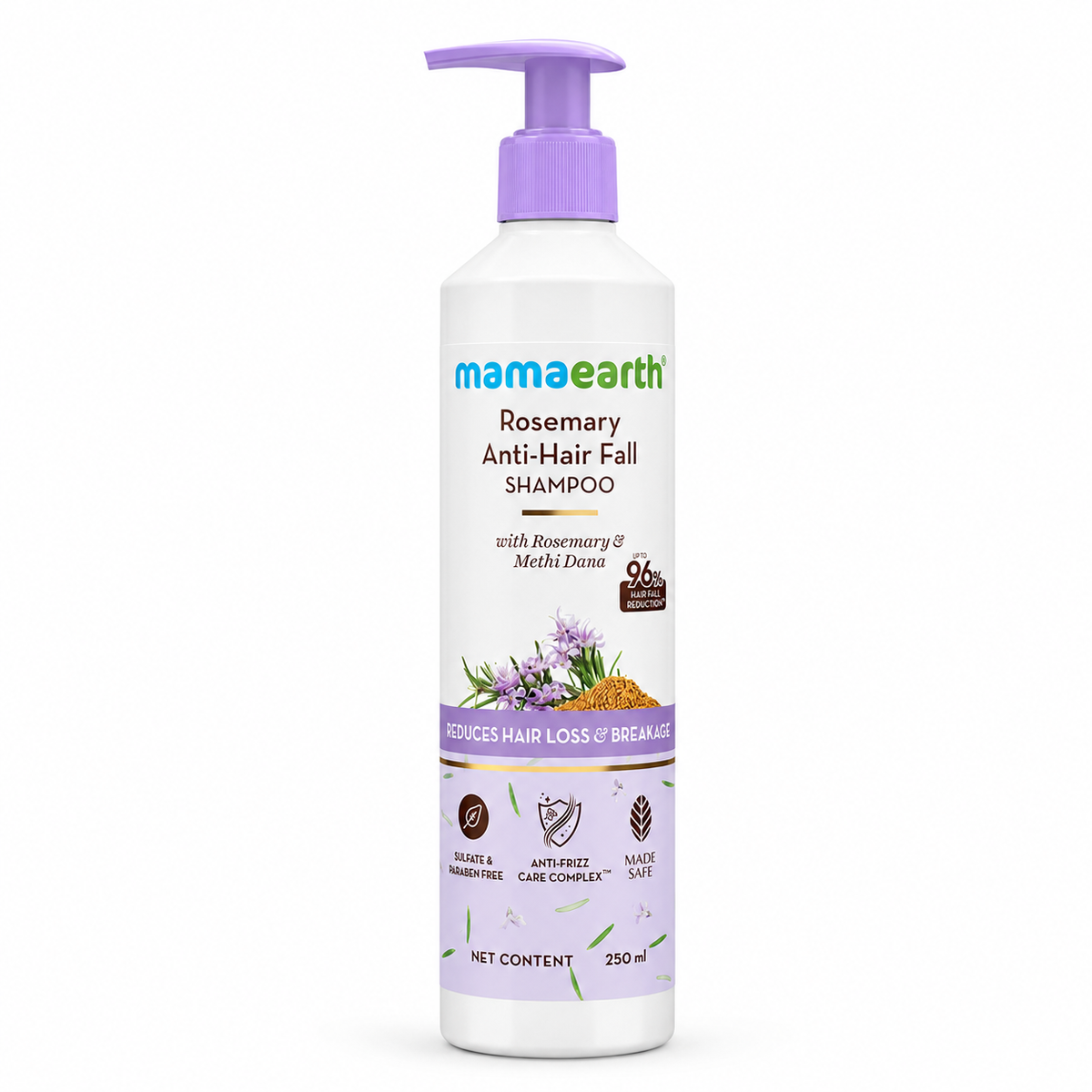 Mamaearth Rosemary Anti Hair Fall Shampoo 250ml MRP 495