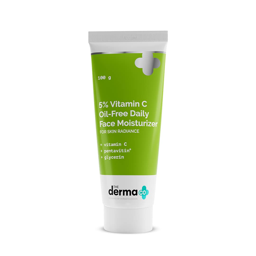 The Derma Co 5% Vitamin C Oil-Free Daily Face Moisturizer  100g MRP 558
