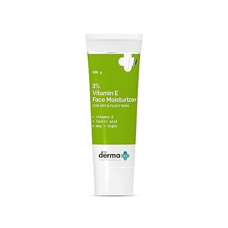 The Derma Co 3% Vitamin E Face Moisturizer Cream  100g MRP 558