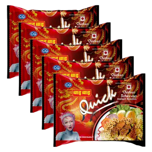 Quick Schezwan Noodles (60g X Pack of 5) MRP 100