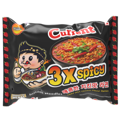 Current 3X Spicy Noodles Pack of 5 MRP 250