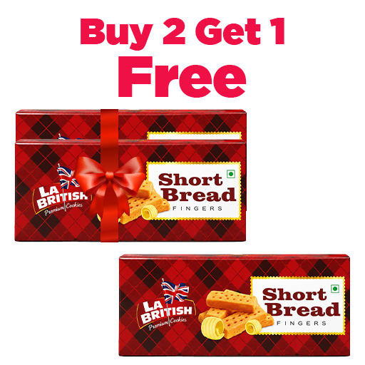 La British Short Bread Fingers 150g MRP 550