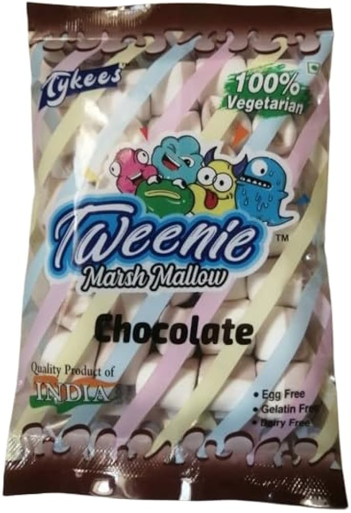 Tykees Tweenie 100% VEG Marshmallow Chocolate Flavor 50g MRP 135