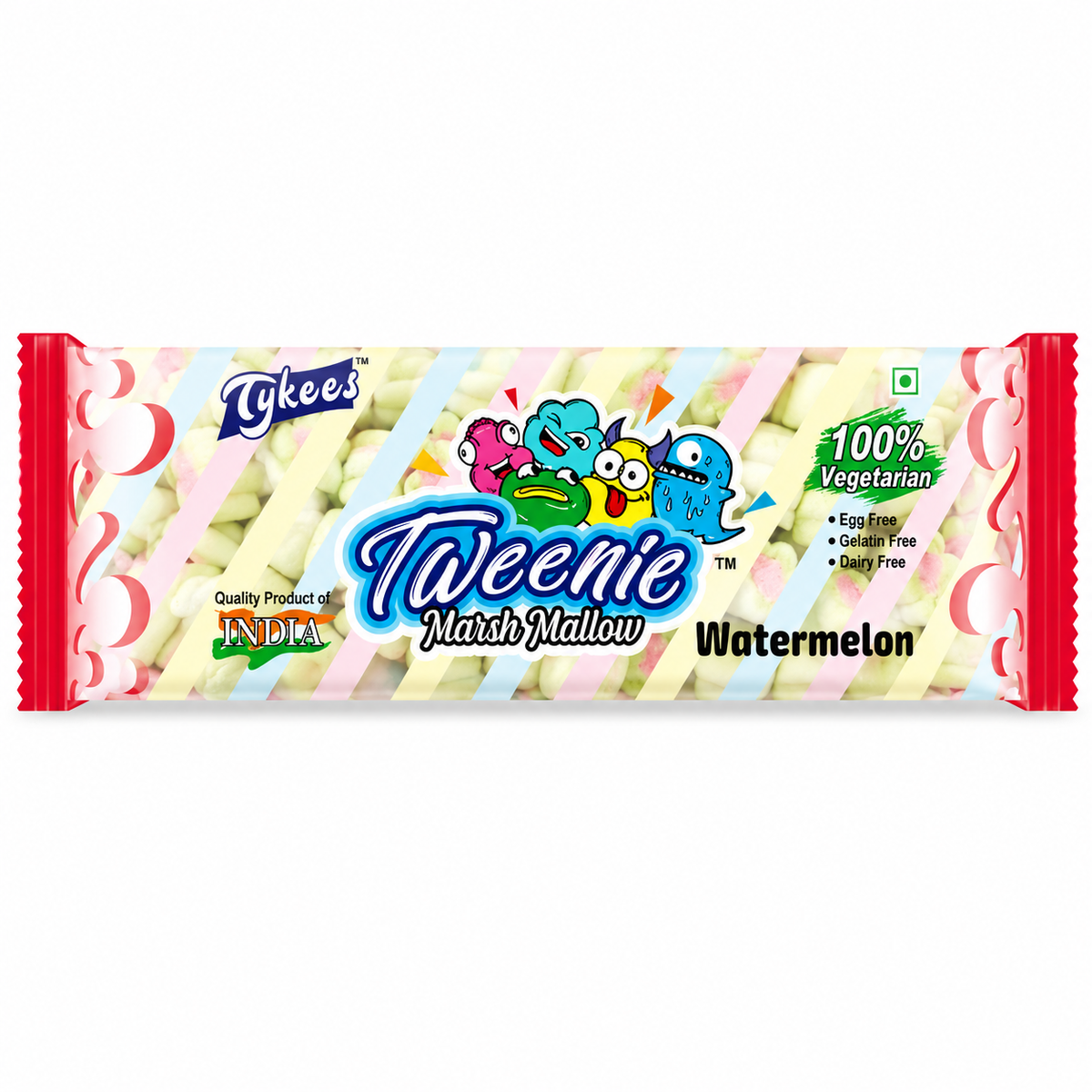 Tykees Tweenie Marshmallow Watermelon Flavor 120g MRP 260
