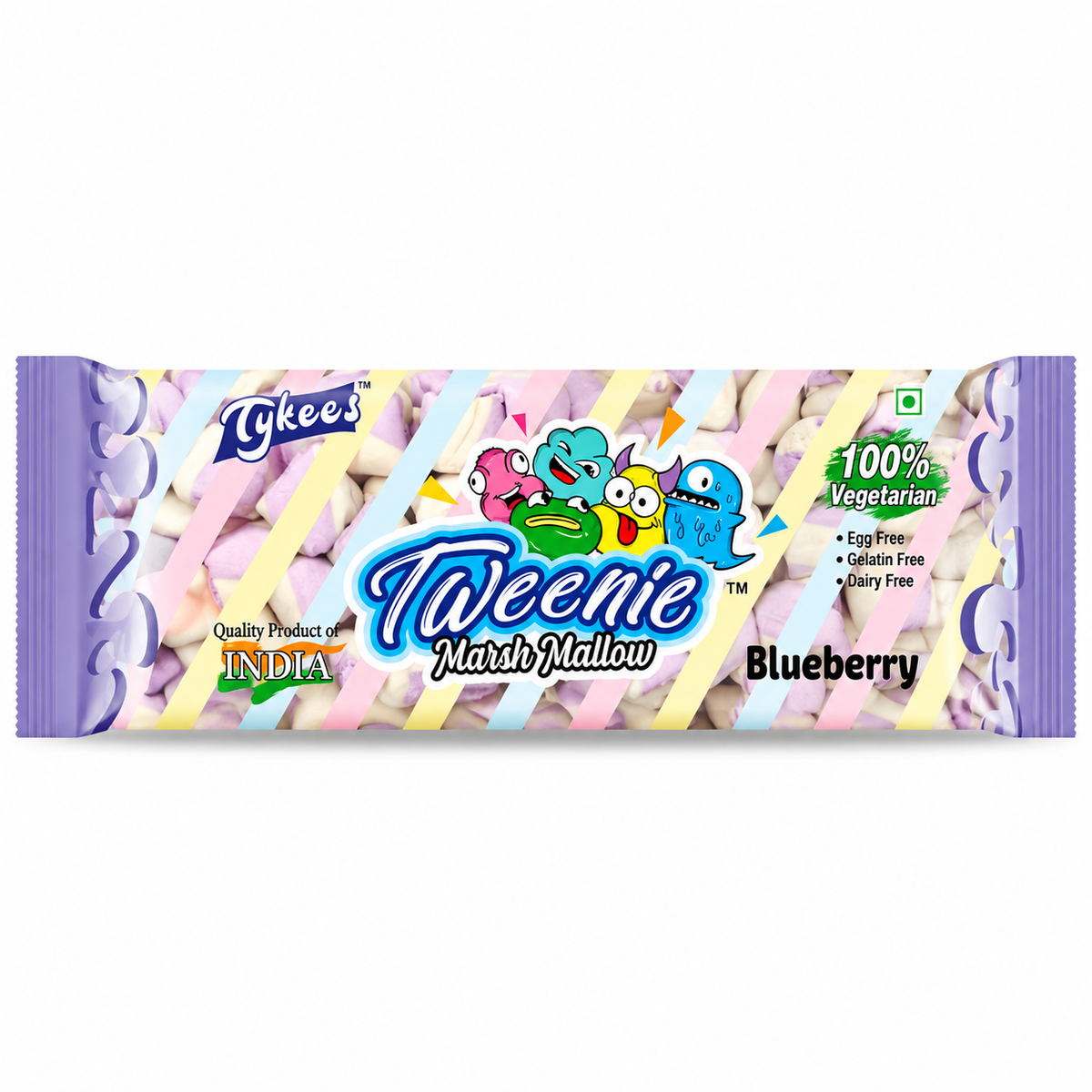 Tykees Tweenie Marshmallow Blueberry Flavor 120g MRP 260