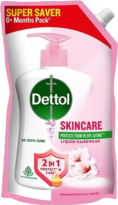 Dettol Skincare Liquid  Handwash Buy 2 Get 1 Free (175ml x Pack of 3) MRP 224
