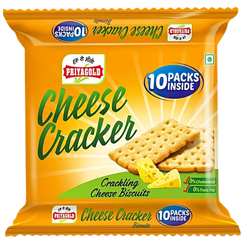 Priyagold Cheese Cracker Biscuits 350g MRP 200
