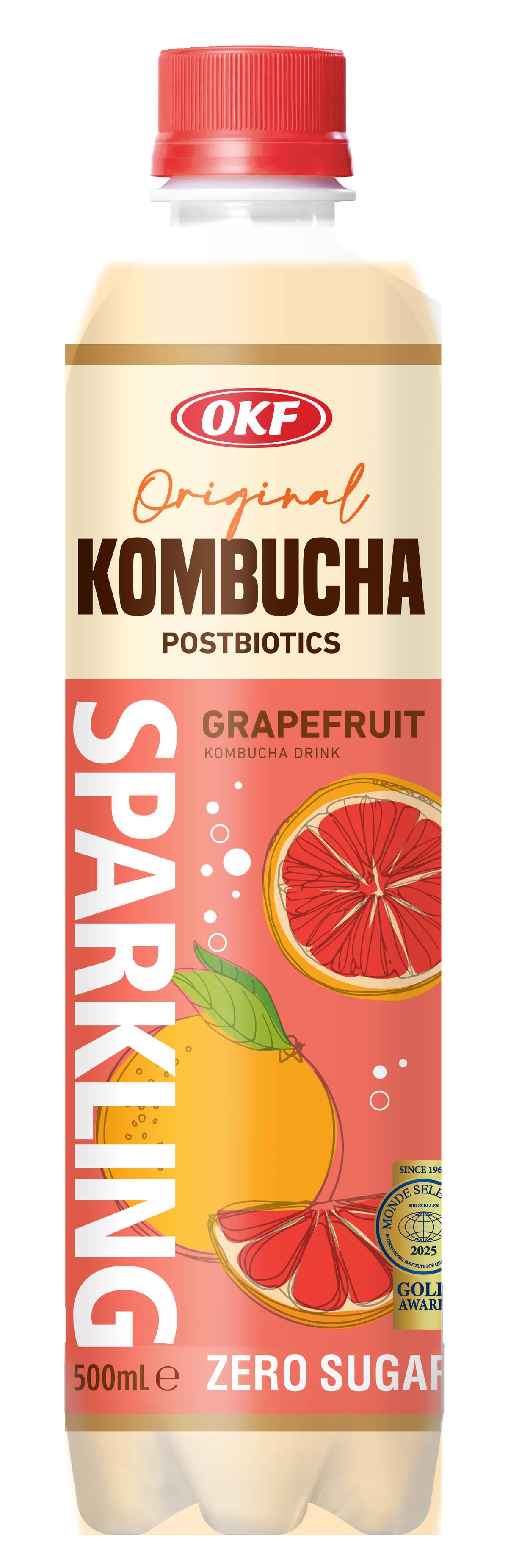 OKF Kombucha Sparkling Grapefruit Flavor Drink 500ml MRP 350