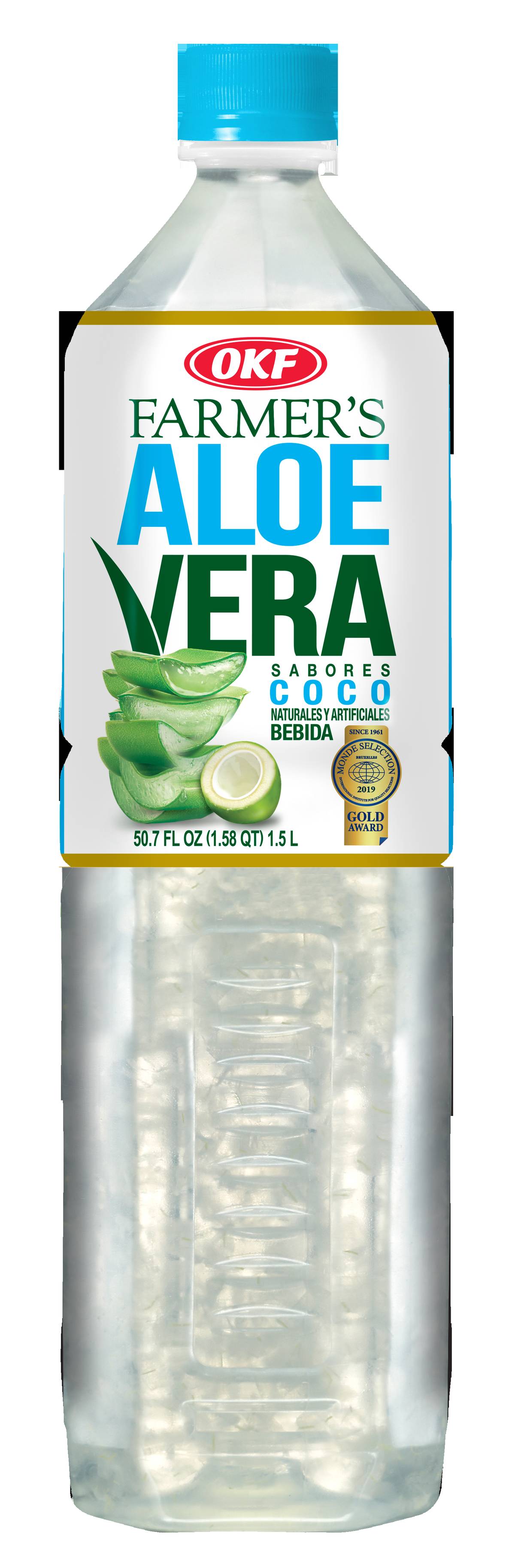 OKF Farmers Aloe Vera Coconut Flavored Drink 1500ml MRP 585