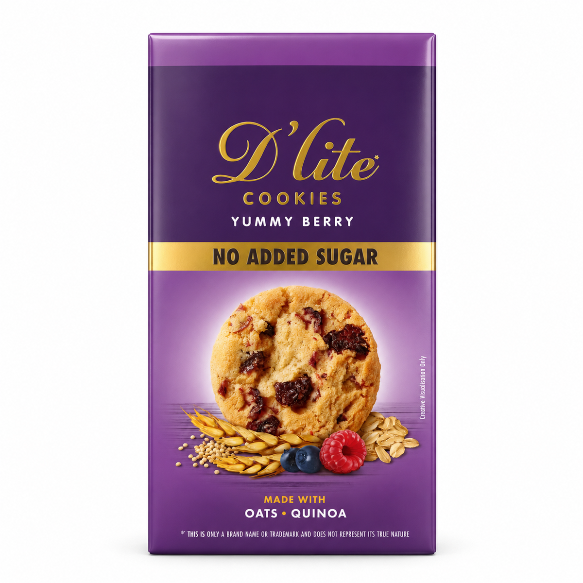 Sugar Free D'lite Cookies Choco Chips Flavor 150g MRP 230