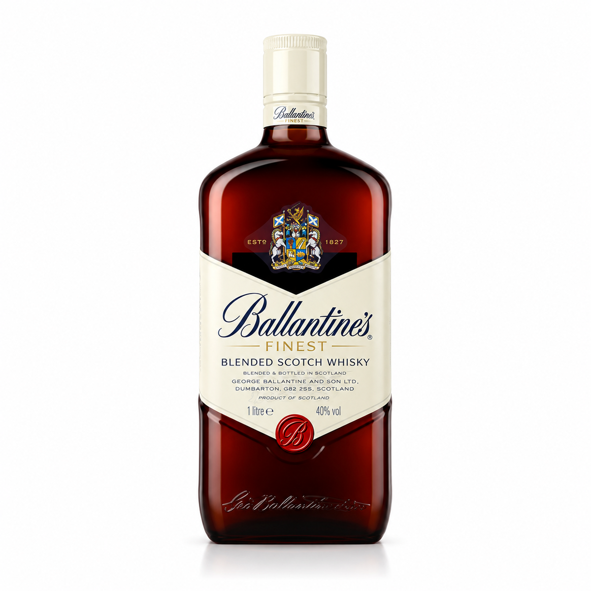 Ballantine's Finest 12 Years Whiskey 1000ml MRP 7200