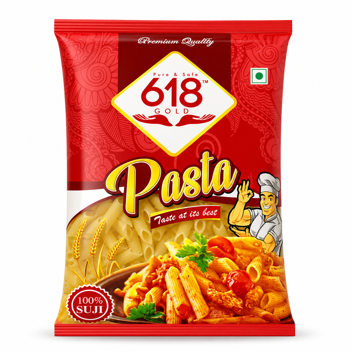 618 Macroni Pasta 180g MRP 60