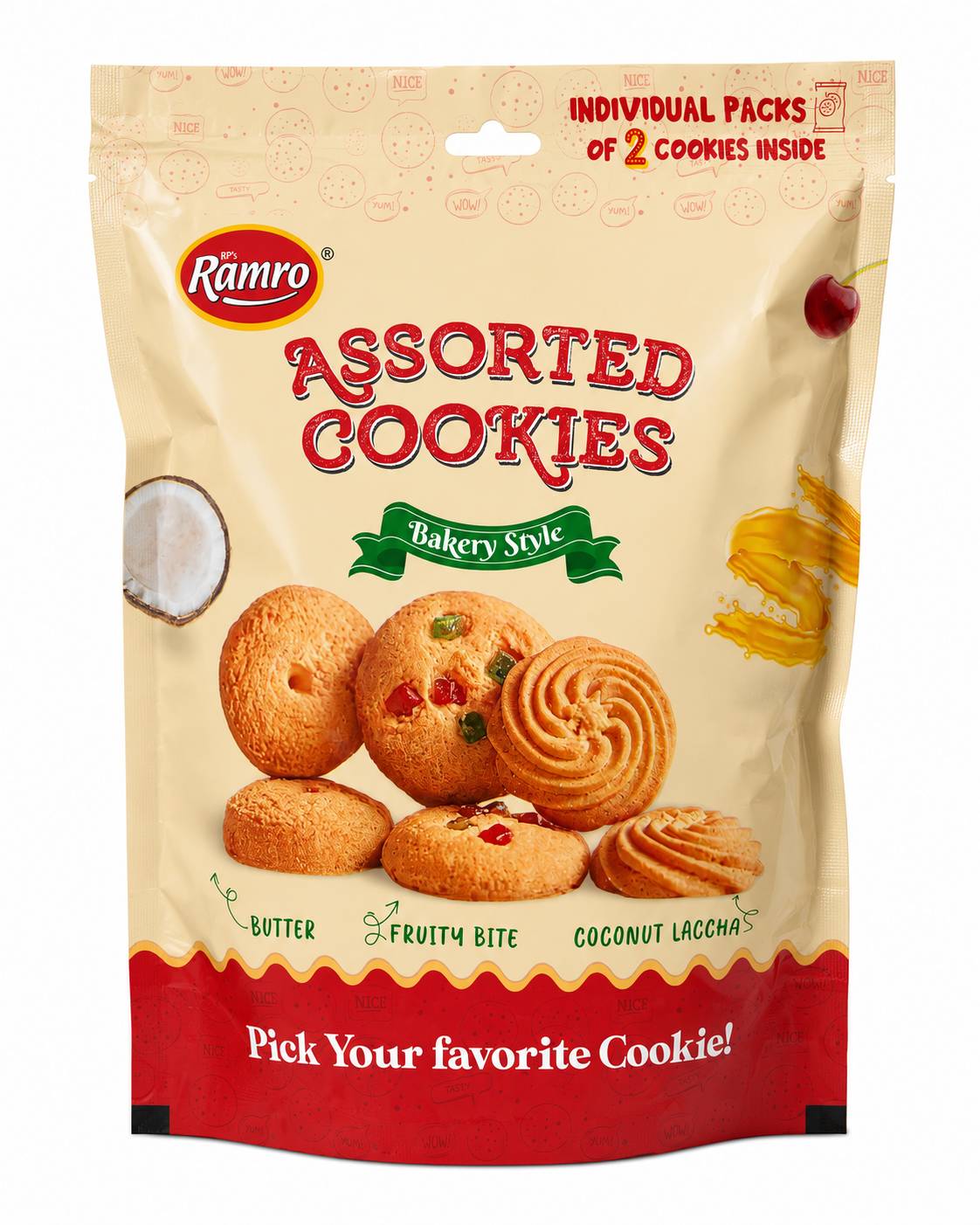 Ramro Assorted Mix Cookies 250g MRP 160