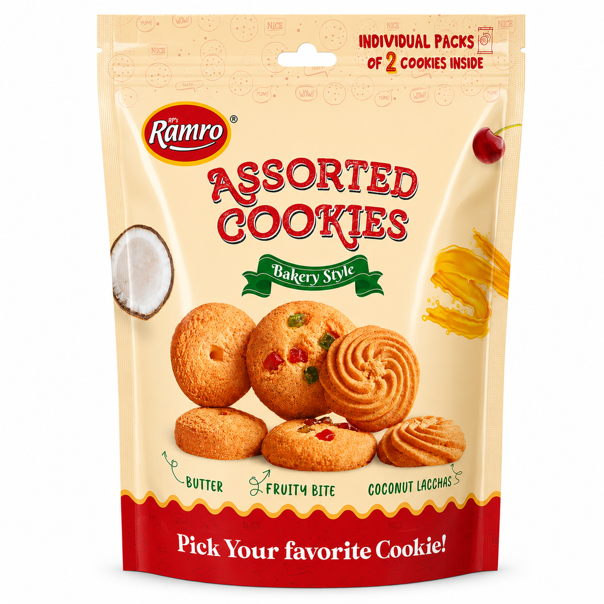 Ramro Assorted Mix Cookies 250g MRP 160