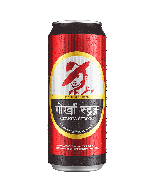 Gorkha Strong Beer Can 500ml MRP 295