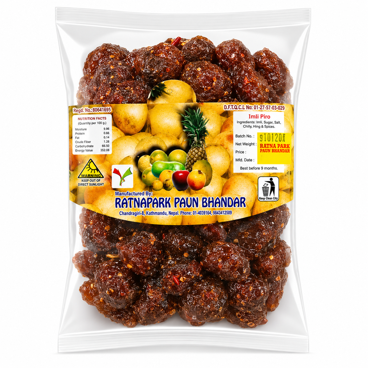 Ratnapark Imlli Piro Paun 100g MRP 100