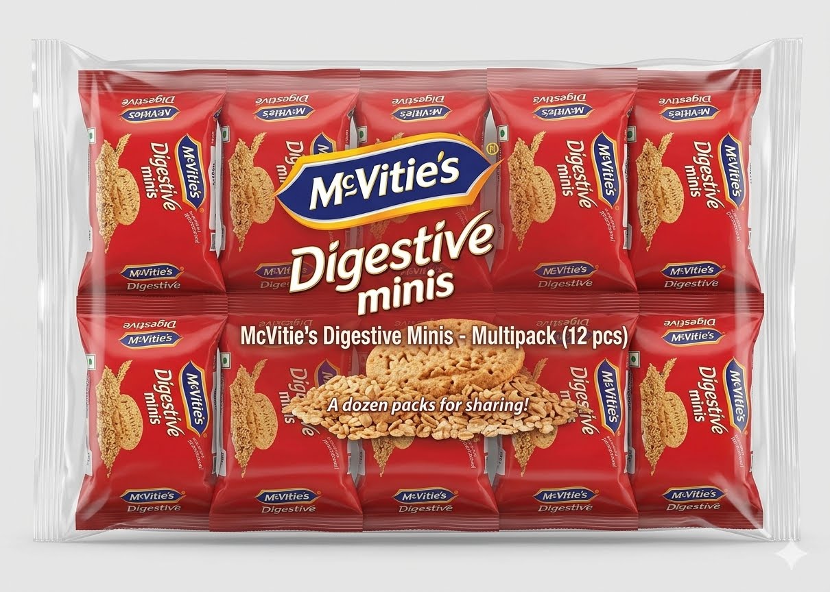 Mcv Digestive Mini 48.75g pack of 12