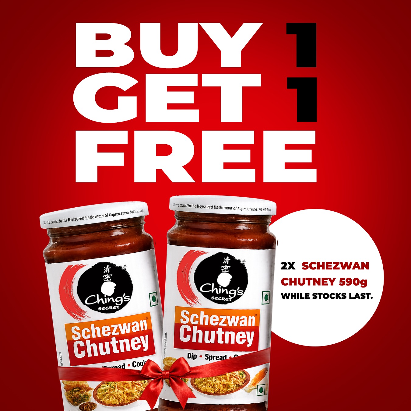 Ching's Schezwan Chutney 590g MRP 520