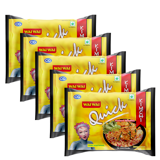 Quick Kimchi Noodles 60g  pack of 5