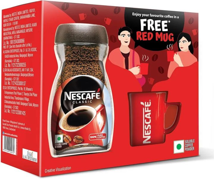 Nescafe Classic Jar Coffee 180g MRP 1160