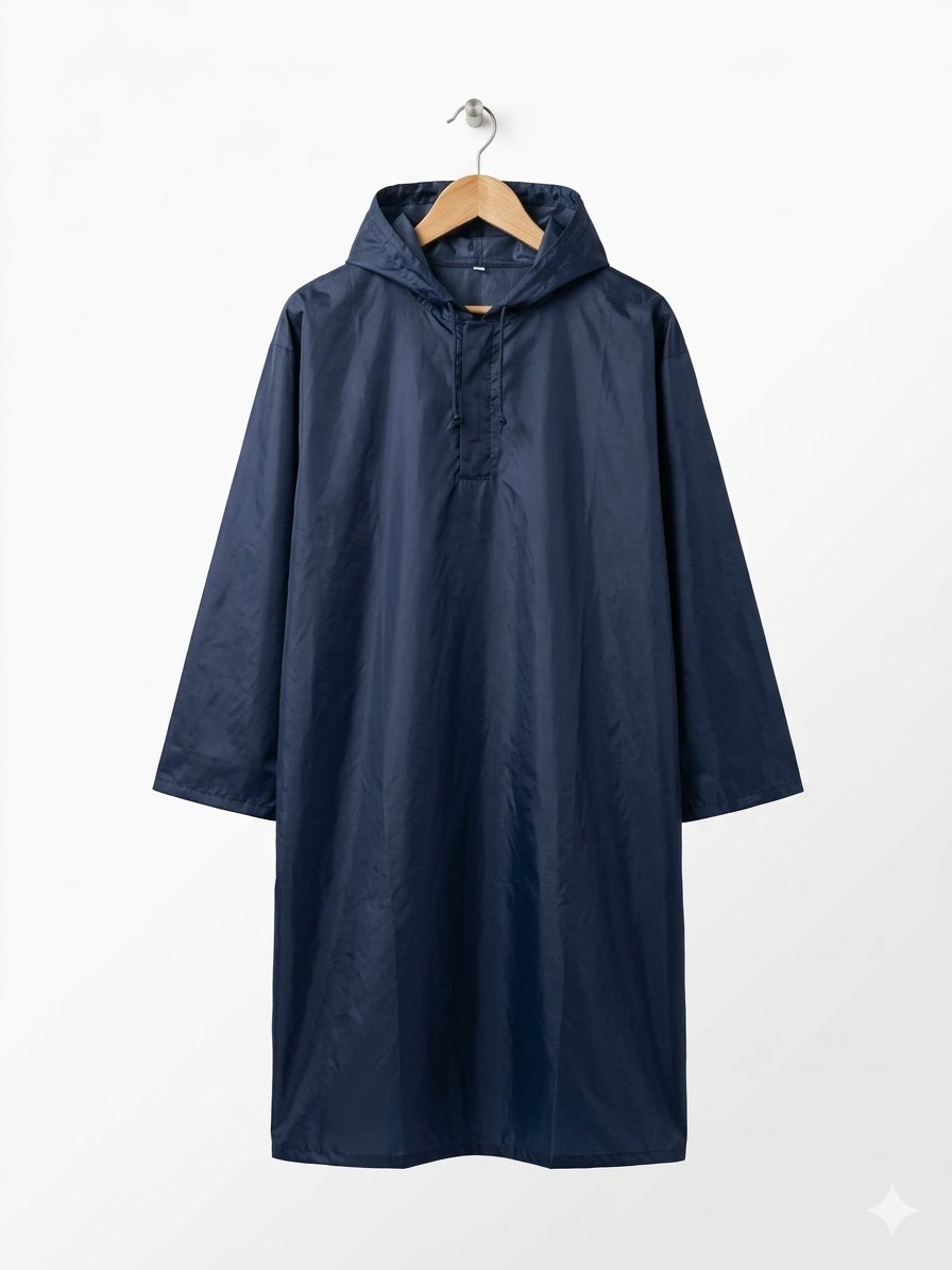 Black Raincoat Size XL MRP 505