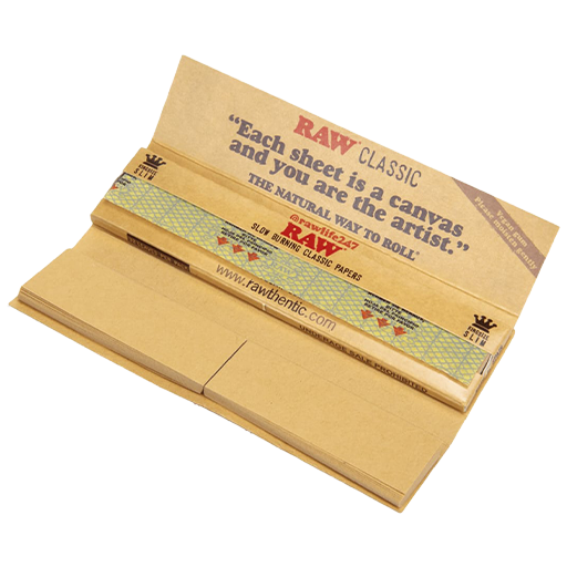 RAW Classic Connoisseur King Size Paper with Tips MRP 245