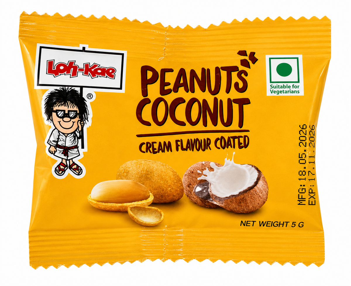 Koh Kae Free Coconut Cream  Flavour Peanuts