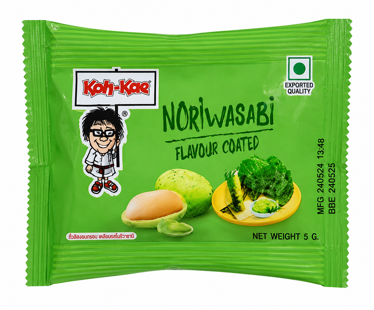 Koh Kae  Free Noriwasabi flavour Coated Peanuts