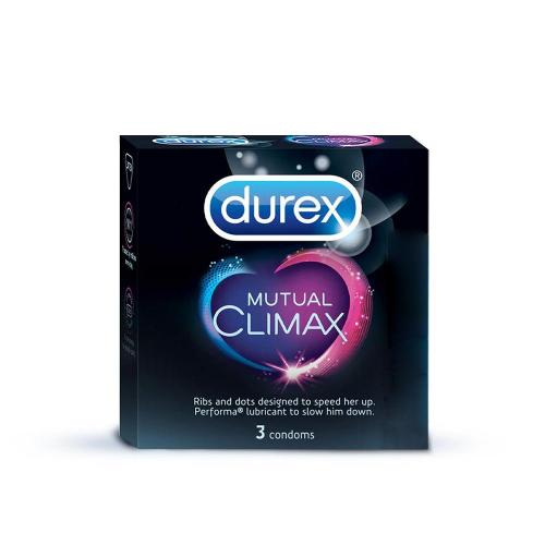 Durex Mutual Climax Condoms 3pcs MRP 279