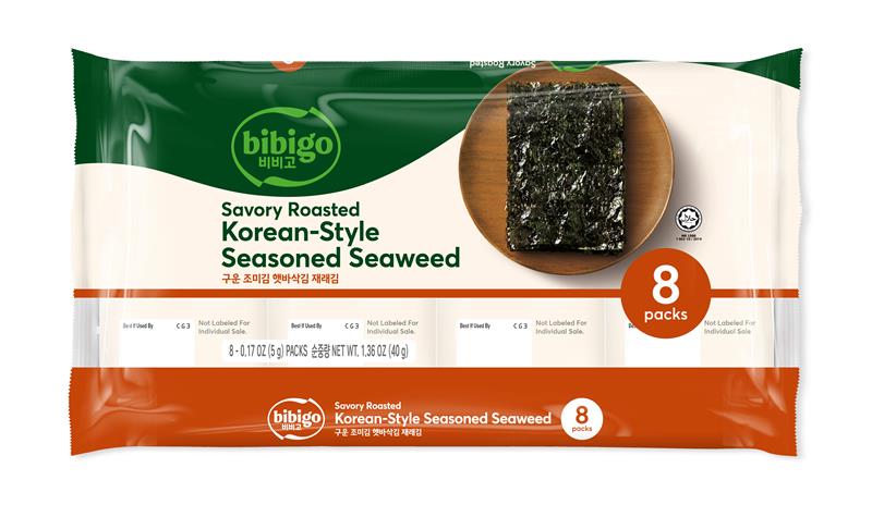 Bibigo Savory Roasted Korean Style Seasoned Seaweed 40g MRP 990