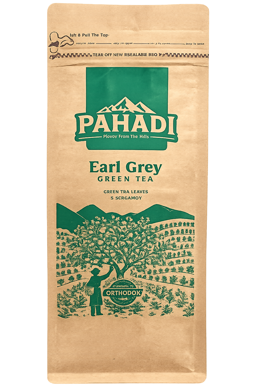 Pahadi Earl Grey Tea Pyramid Bag 2g x 25pcs MRP 225