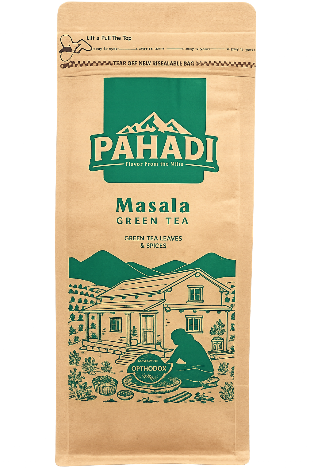 Pahadi Masala Tea Pyramid Bag 2g x 25pcs MRP 225