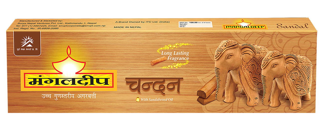 Mangaldeep Sandal Flavor Incense Sticks MRP 30