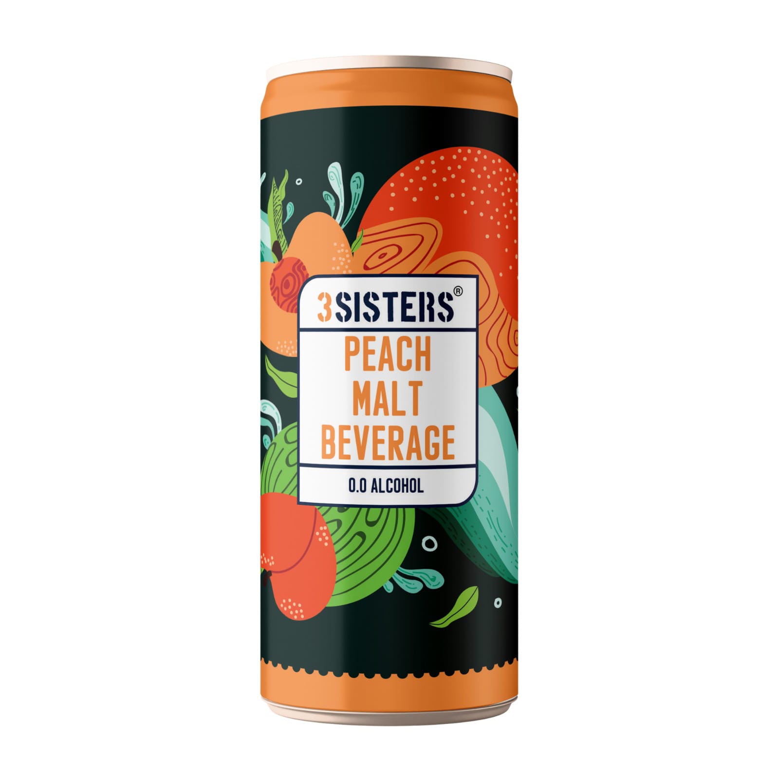 3 Sisters Malt Beverage Peach Flavor 250ml MRP 170