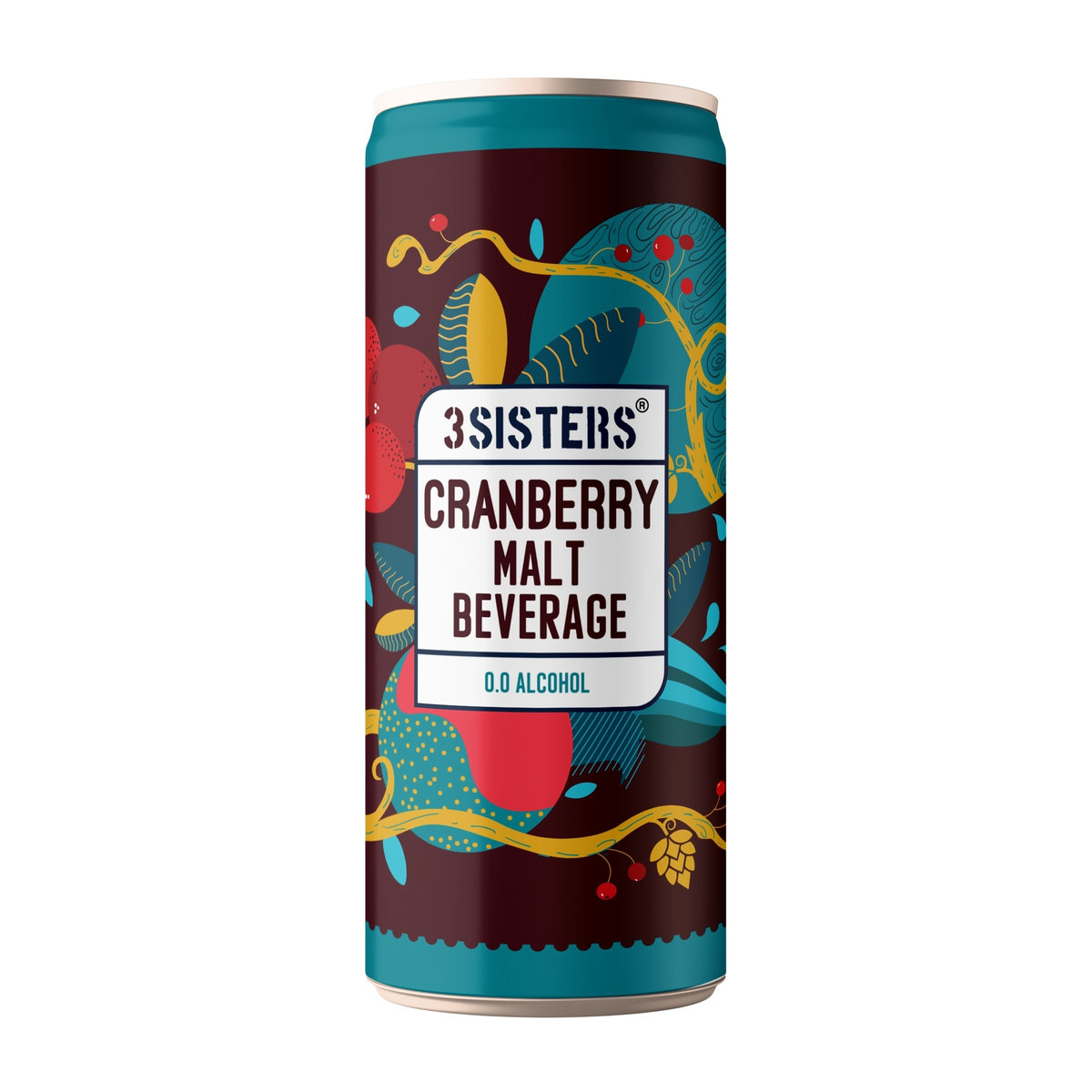 3 Sisters Malt Beverage Cranberry Flavor 250ml MRP 170