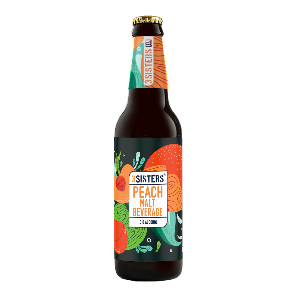 3 Sisters Malt Beverage Peach Flavor 330ml MRP 185