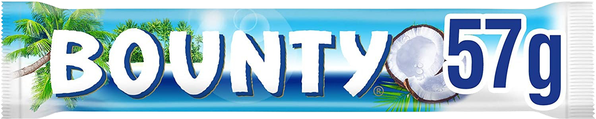 Bounty Chocolate Bar 50g MRP 180