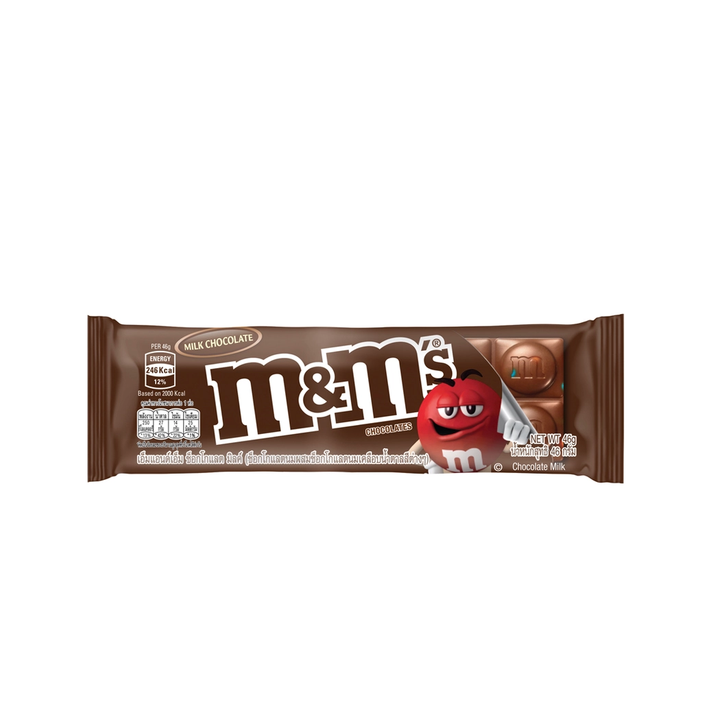 M&M's Chocolate Bar 46g MRP 240