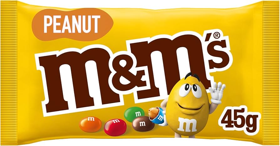 M&M's Peanut 45g MRP 180