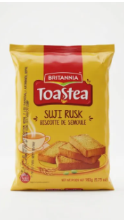 Britannia Suji Rusk 163 gm Biscuit MRP 100
