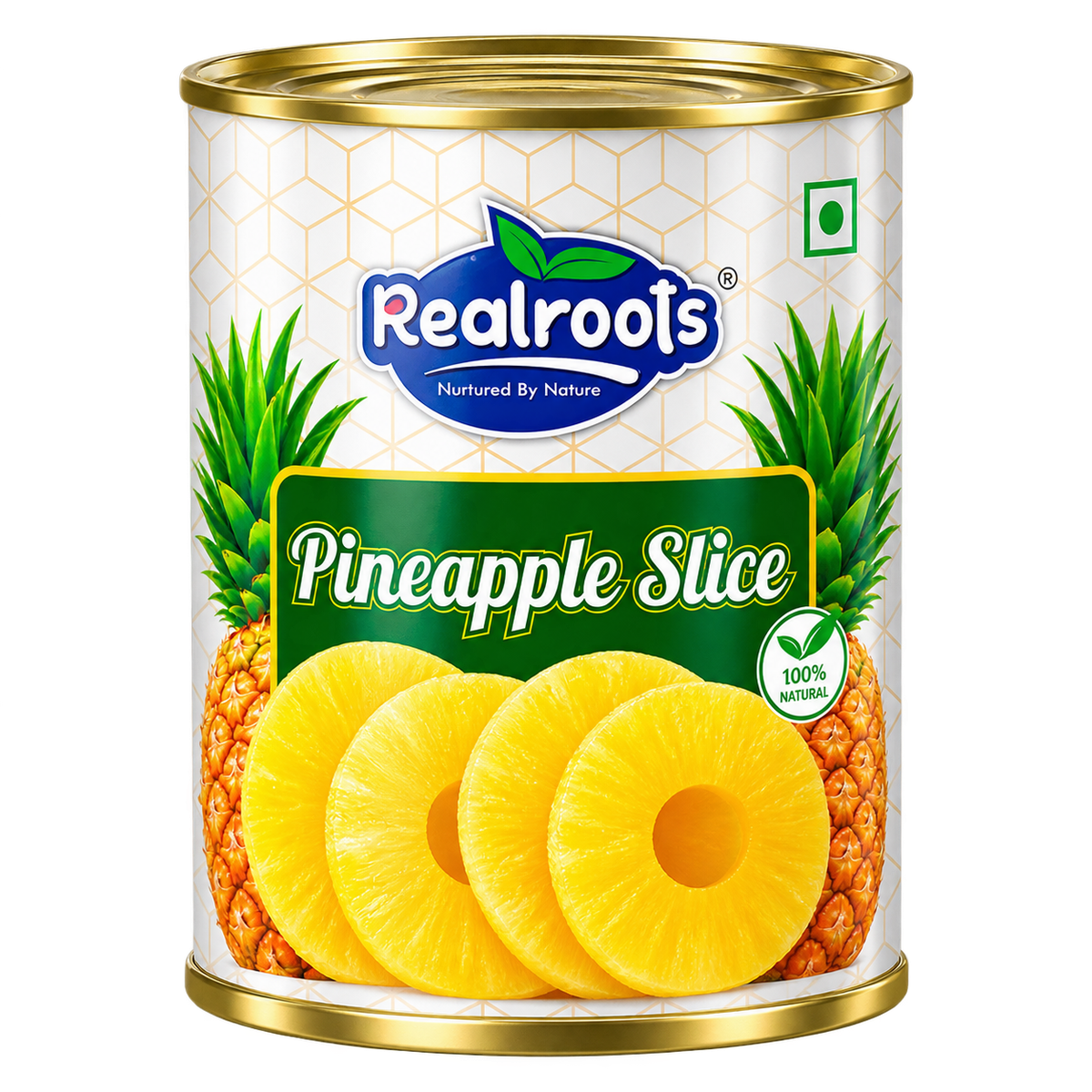 Realroots Canned Pineapple Slice 800g MRP 350