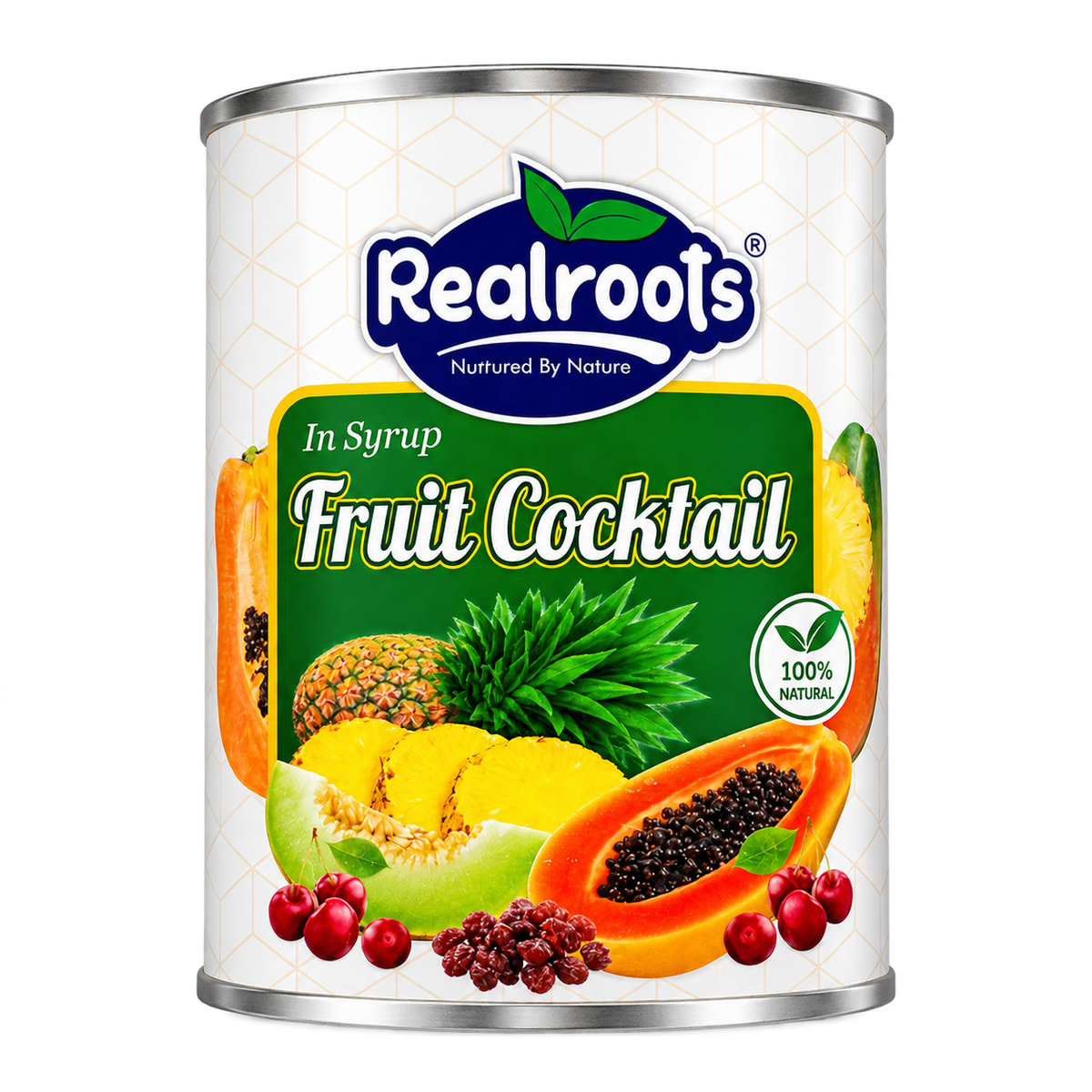Realroots Canned Fruit Cocktail 800g MRP 355