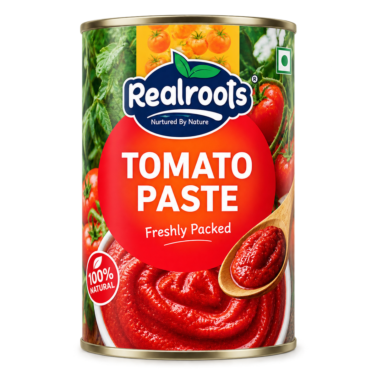 Realroots Canned Tomato Paste 450g MRP 225