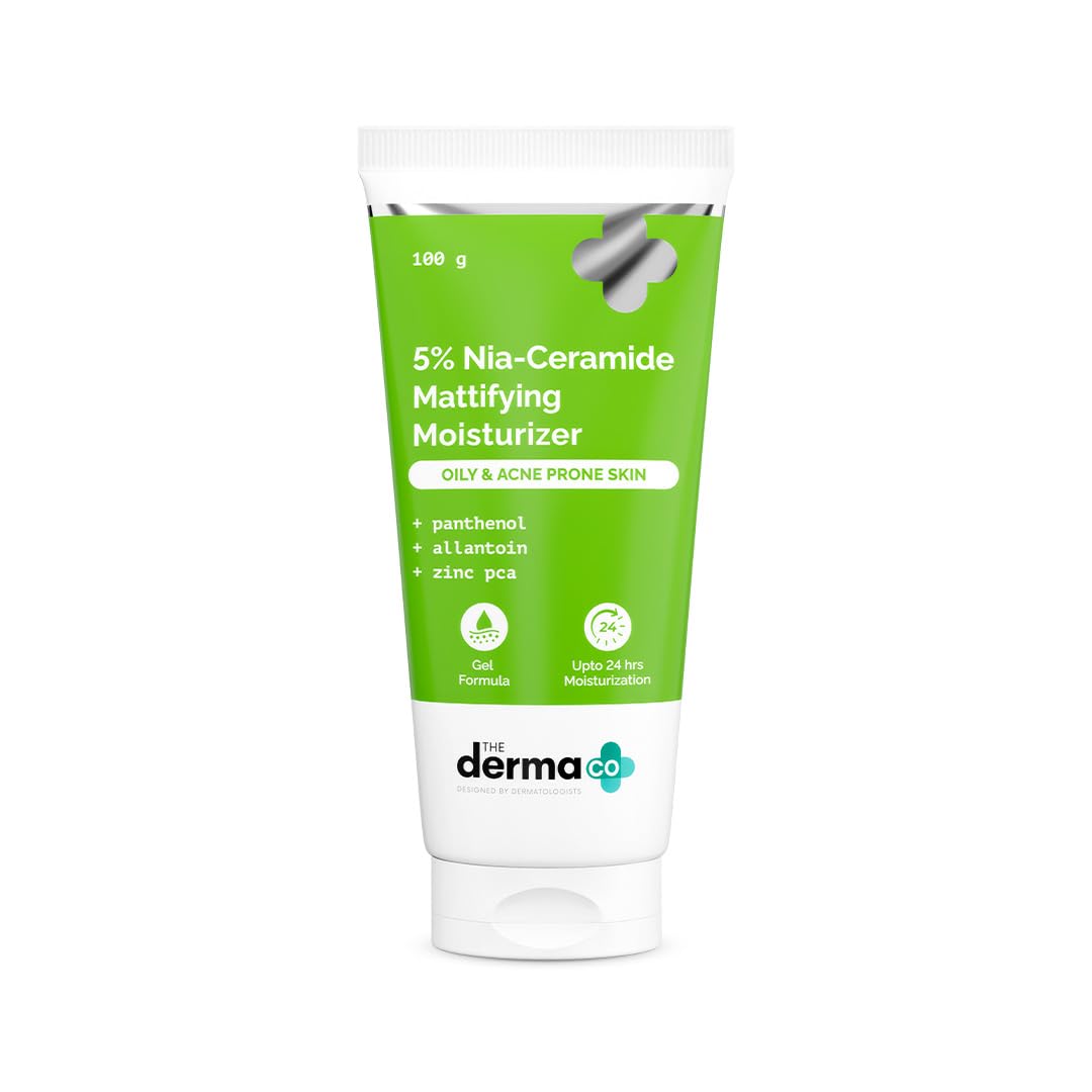 The Derma Co. 5% Nia-Ceramide Mattifying Moisturizer 100g MRP 718